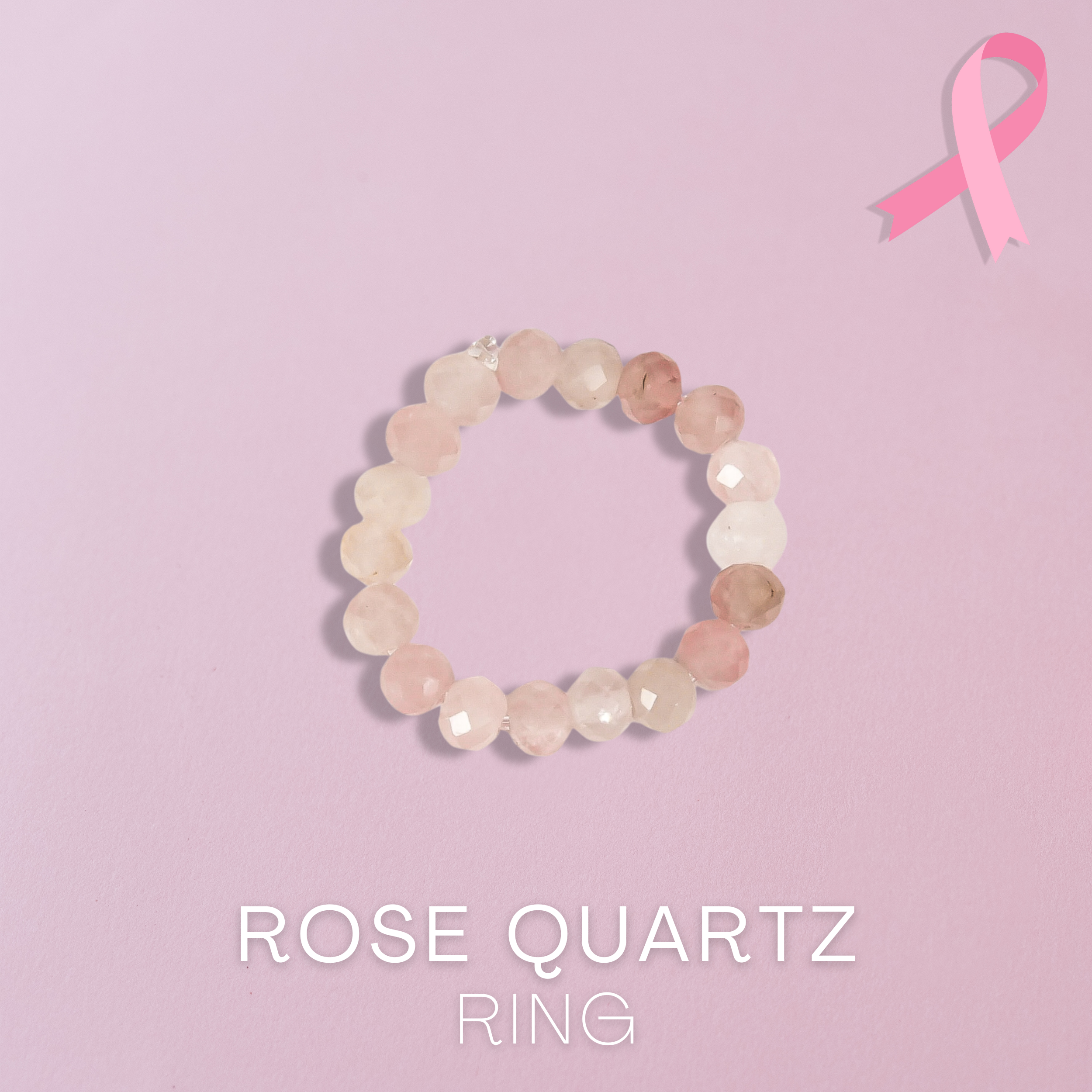 Rose Quartz Ring