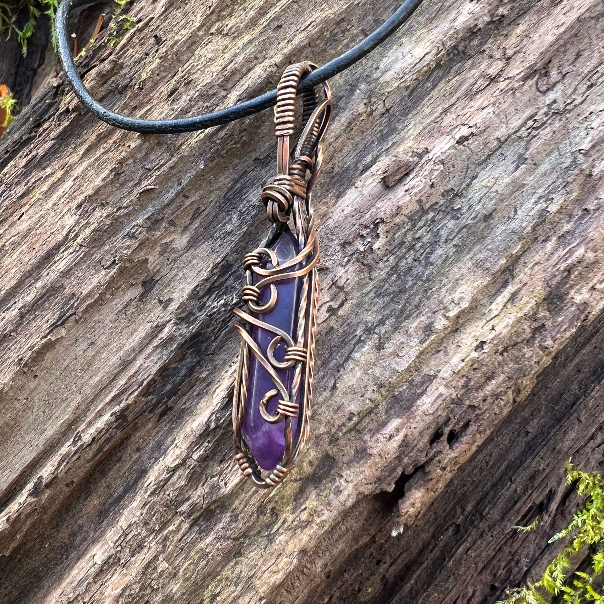 Wire Wrapped Pendant | Crystalshop
