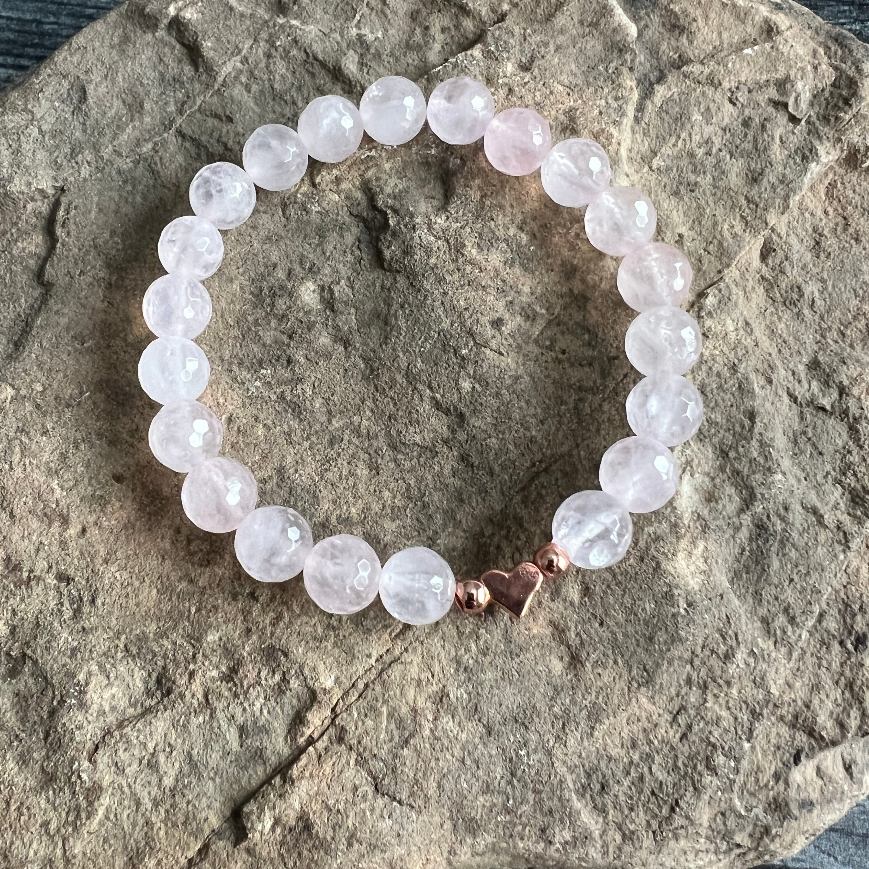 Love is Love Rose Quartz Bracelet