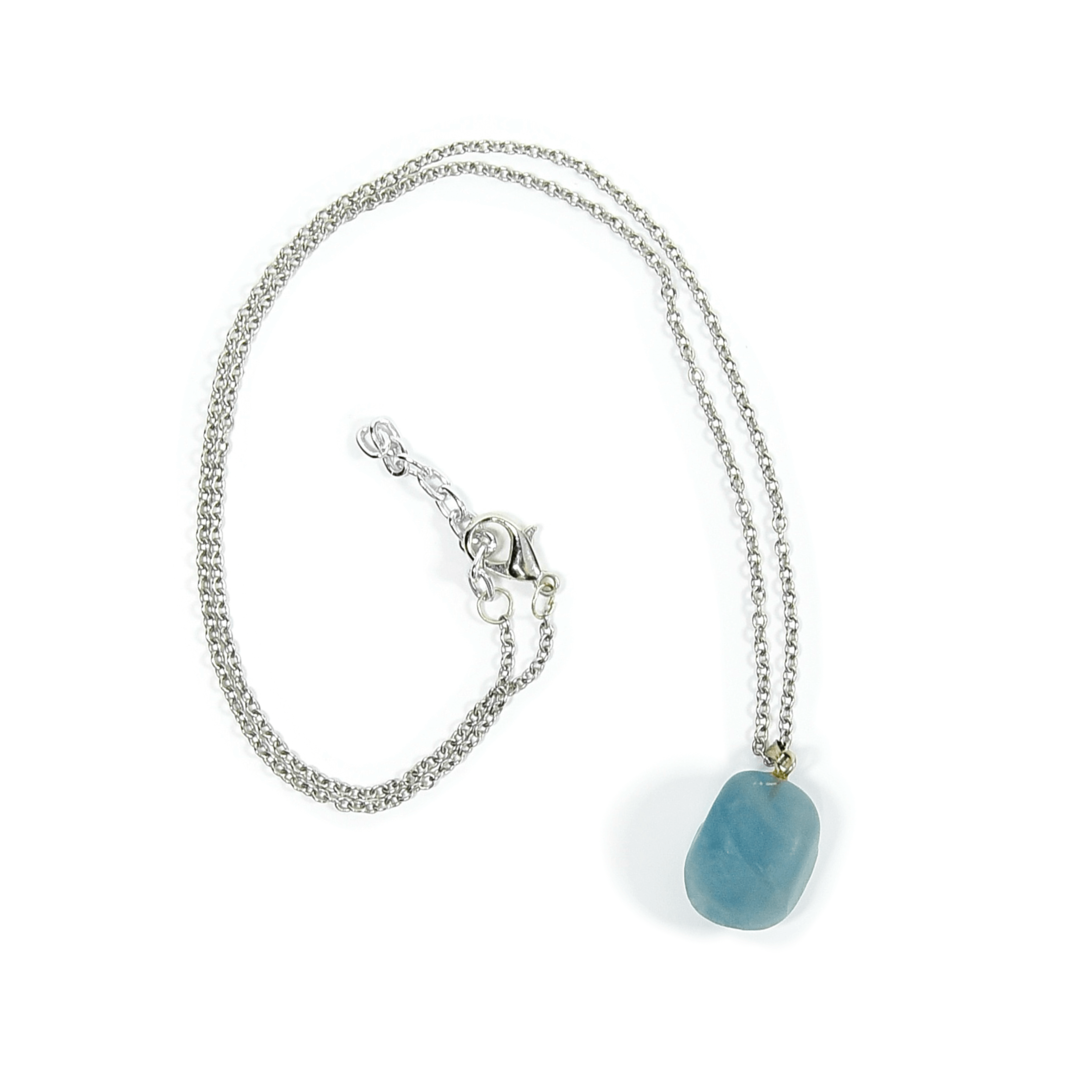 Fluorite Pebble Necklace